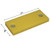 UHMW Chain Guide for Air Take-Up with Hardware, 4in L x 3in W, Entrance End