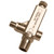 Pressure Actuated Unloader/Regulator with Bypass, 1/2in FPT Inlet x 3/8in MPT Discharge x Bypass Internal, Giant 23280