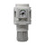 Regulator with Gauge and Mounting Bracket, 3/8in FPT Port, SMC AR30-N03BE-Z-B