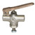 Flow Control Valve with Trigger Handle, 1/4in FPT, Stainless Steel, Kingston Valve 258