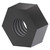Hex Nylon-Lock Nut, 5/16-18, Stainless Steel, 31CNNES, Pack of 100, 600184