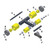 Roller Assembly, 4-Wheel, #3 Idler Wheels with X458 Carrier Links for PECO