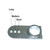 Pitman Arm, 3 Hole, Driver Side, Zinc Powder Coated