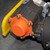 Plastic Cover for Gearbox, Orange, Pack of 2