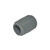 Close Pipe Nipple, 2in x Close MPT, PVC SCH80, Gray