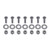 Bolt Hardware Kit for DFL30 Magnet Actuated Proximity Switch
