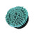 Soft Carpet Brush, 4in Dia. 1.8in Bristles, Aqua, Cyclo 76-830