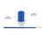 Drum Gauge Measurement Stick for 30/55-Gallon Drum, 36in L x 1in W x 1/4in Thick