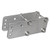 Shock Mount Plate Assembly for Grill Brush