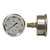 Liquid Filled Pressure Gauge, 1/4in Rear Mount, 0-3000PSI, 2-1/2in Dia. Face