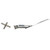 360° Boom Spider Mount Assembly, 90in L, Stainless Steel, Dralco, D360-SP-SS-T