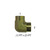Elbow, 1in FPT x 1in FPT, Steel Zinc Coated, 5504-16-16
