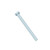 Hex Bolt, Full Thread 5/8-11 x 7in, Zinc-Plated Steel, Grade 2