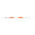 Retractable Safety Cone Bar, Expands from 3.35ft - 6.6ft, Orange and White