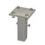 Tip Box Mounting Flange and Hardware, Aluminum