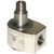 Mosmatic 90° Boom Swivel, 1/4in FPT x 3/8in MPT, 2200PSI, 200°F, 30RPM, Stainless Steel, Long Stem WDG 40.029