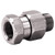 High Pressure Swivel, 1/4in MPT x 1/4in FPT, 5000PSI, 200°F, Stainless Steel, J.E. Adams 7470