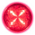 Amusement/Turbo Light, 2-1/4in Round, Red