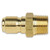 1/2in Male Quick Connect, Brass, 3000500