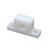 Pillow Block Bearing, 1-3/16in Hole Dia. UHMW, White, 055204