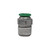 Pushlock Connector, Brass/Poly, 1/2in x 1/2in NPT, 001559