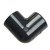 90° Elbow, 1/2in Tube x 1/2in Tube, PVC SCH80