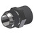 Connector, 1in JIC x 1in NPT, 001290