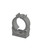 Clamp, 1in Pipe, Plastic, Grey, 039581