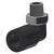 90° Elbow, 3/8in x 3/8in NPT, Poly, 001551