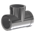 Tee, 3/4in NPT, Stainless Steel, 600297