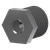 Hex Reducer Bush, 1/2 X 1/8 STD, Black, 999204