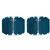 Cloth Set, PE128, Blue Non-Fade, 128004B