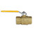 Ball Valve, Brass, 1in NPT, 3000509