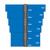 NEOGLIDE Plush Brush 72in Driver and PassengerSide Set, Blue