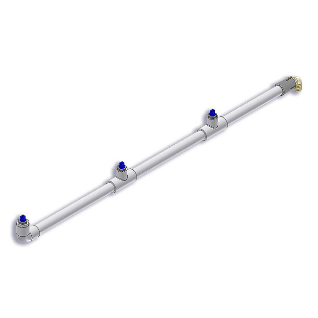 Water Manifold for SFB50, 36in, PVC, Gray