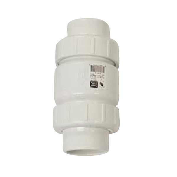 Union Check Valve, 2in Socket x 2in Socket, 150PSI, PurClean 5197.020