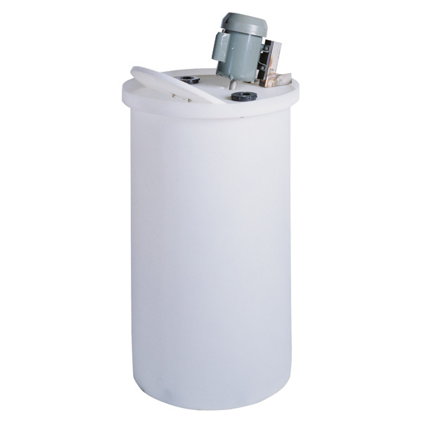 Complete Mixing Tank, 150-Gallons with Lid, 1/3HP 115VAC Motor, 60Hz, Single Phase