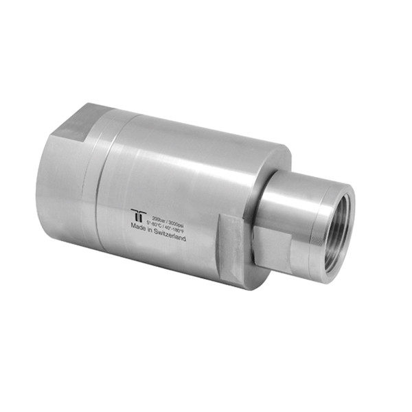 Mosmatic Swivel, 3/8in FPT x 3/8in FPT, 4000PSI, 250°F 30RPM, Stainless Steel, DGE Series 34.862
