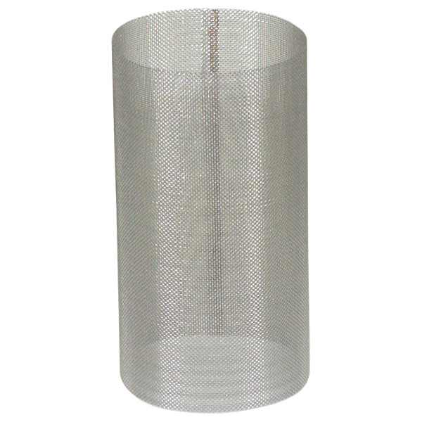 Strainer Screen, 40 Mesh 2-1/4in Dia. x 5-1/2in Tall, RVF242440