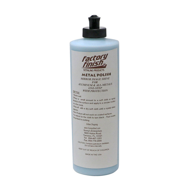 Metal Polish for All Metals, 16oz Bottle
