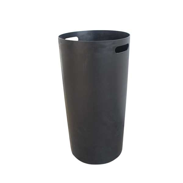 Round Tank, 16-Gallon, 14in Dia. x 28in H, Black