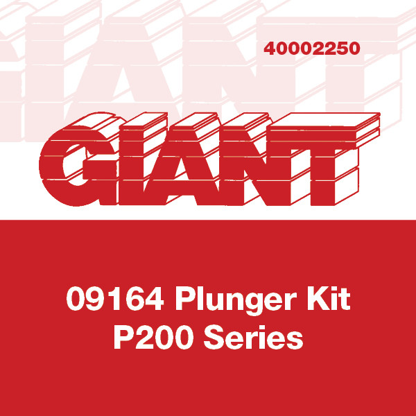Plunger Packing Kit for Giant Pumps P217, P218, P219, P220, P221, P227, and P230