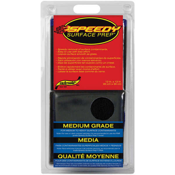Speedy Surface Prep Towel for Medium Surfaces, Blue, S.M. Arnold SSP-589