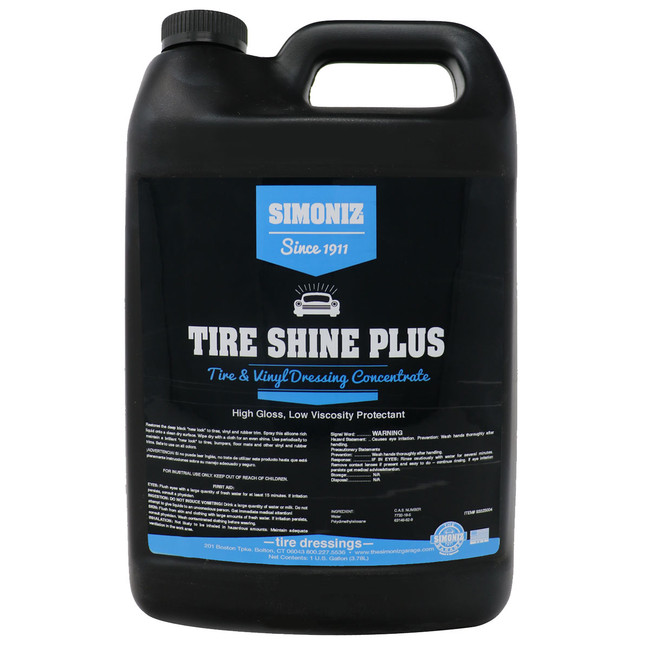 Tire Shine Plus 1-Gallon Container, Simoniz S3325001