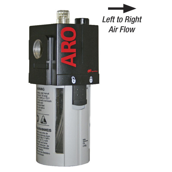 Air Lubricator, 1/2in FPT, 2000 Series, ARO L36341-100