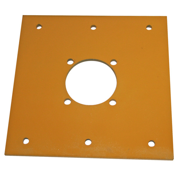 HECO Mounting Plate for Surface Conveyors, 16in x 16in