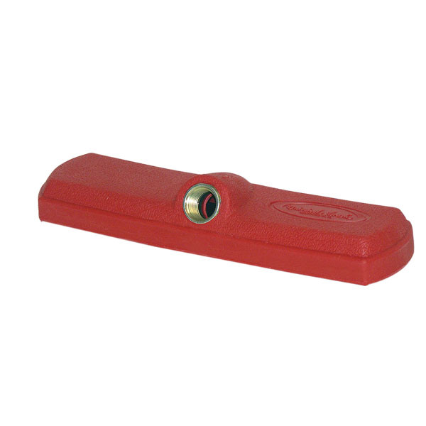 Foam Brush Red Rubber Head Only, Brass 1/2in FPT, Universal Brush PH-R