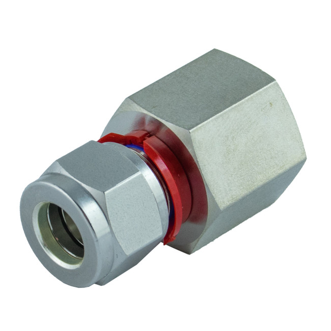 Union Tube, 1/2in Tube x 1/2in FPT, Stainless Steel, Mako