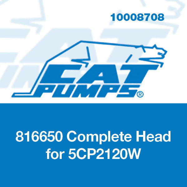 Complete Head for 5CP2150W Cat Pumps 816650