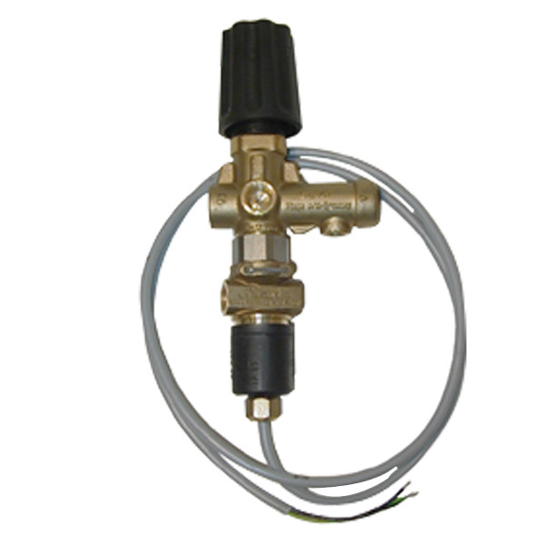 Unloader Valve with Micro Switch, 3/8in FPT Inlet, 3/8in FPT Outlet, 1/4in FPT Bypass Connection, 8GPM, 3600PSI,176°F, Suttner ST-261S